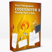 dvd tutorial belajar menguasai framework codeigniter