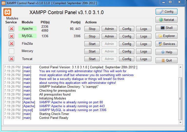 Instalasi Web Server Di Windows